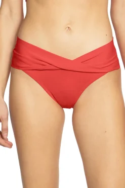 Robin Piccone Hipster|Bikinis-Banded Hipster Bikini Bottom
