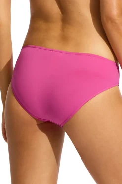 Seafolly Hipster|Bikinis-Banded Hipster Bikini Bottom