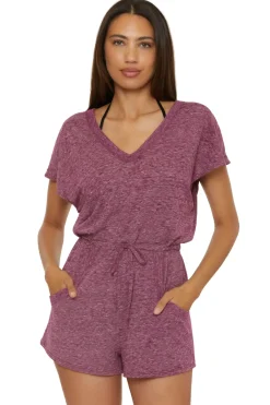 Becca by Rebecca Virtue Jumpsuits / Rompers-Beach Date Romper