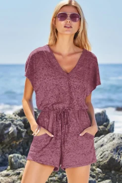 Becca by Rebecca Virtue Jumpsuits / Rompers-Beach Date Romper