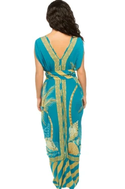 Verandah Sundresses-Beaded Caftan Dress