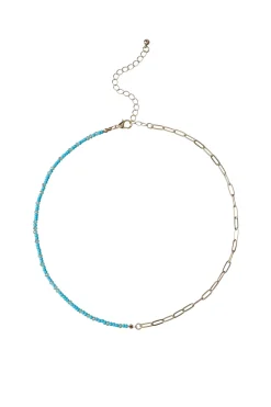 Cara Couture Jewelry-Beaded Chain Necklace