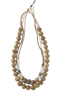 Twine & Twig Jewelry-Beaded Layer Necklace Set