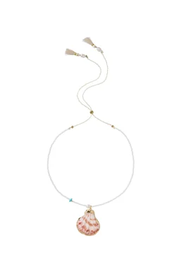 Cara Couture Jewelry-Beaded Shell Necklace