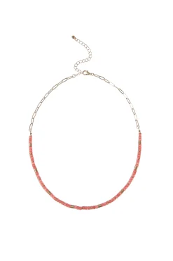 Cara Couture Jewelry-Beaded Stone Necklace
