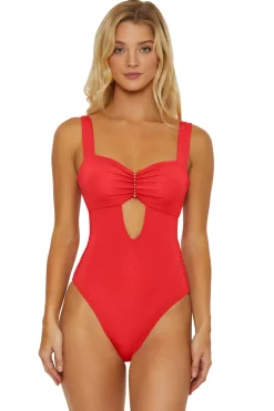 Isabella Rose Monokini / Cut Out|High Leg-Belmore One Piece Swimsuit
