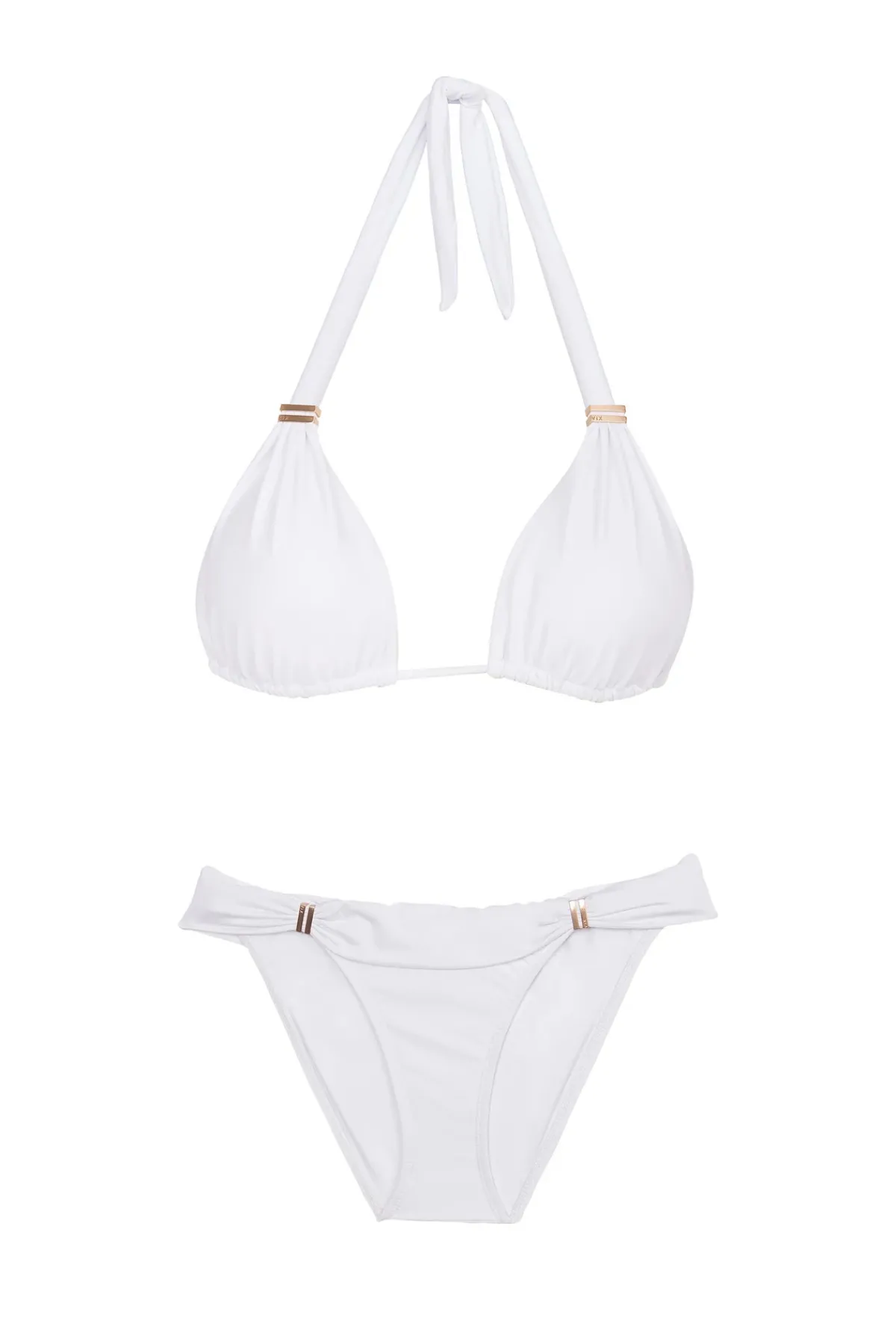 Vix Swimwear Triangle|Halter-Bia Sliding Halter Bikini Top