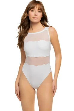Shan High Neck|One Pieces-Billy High Neck One Piece Swimsuit