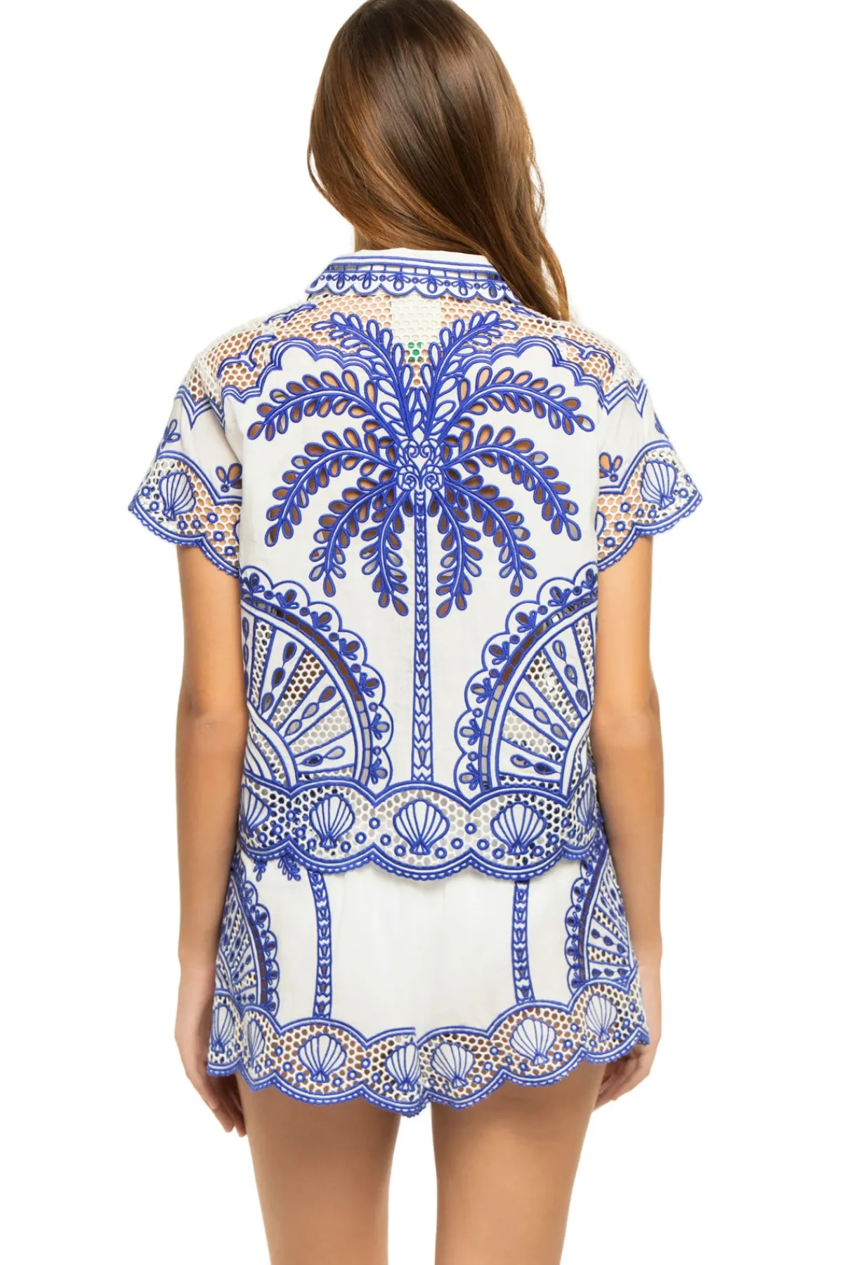Farm Rio Matching Sets|Tops-Palm Tree Shirt