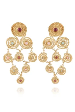 Gas Bijoux Jewelry-Bo Mistral Cabochon Earrings