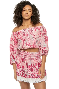 Poupette St Barth Matching Sets|Tops-Bova Crop Top