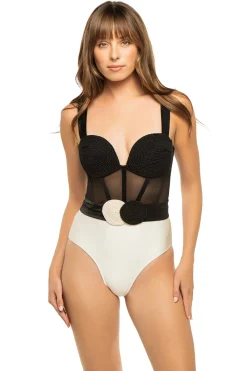 PatBo Plunge|One Pieces-Braided One Piece Swimsuit