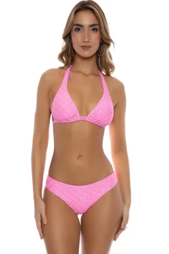 Luli Fama Halter|Bikinis-Brilla Sliding Halter Bikini Top