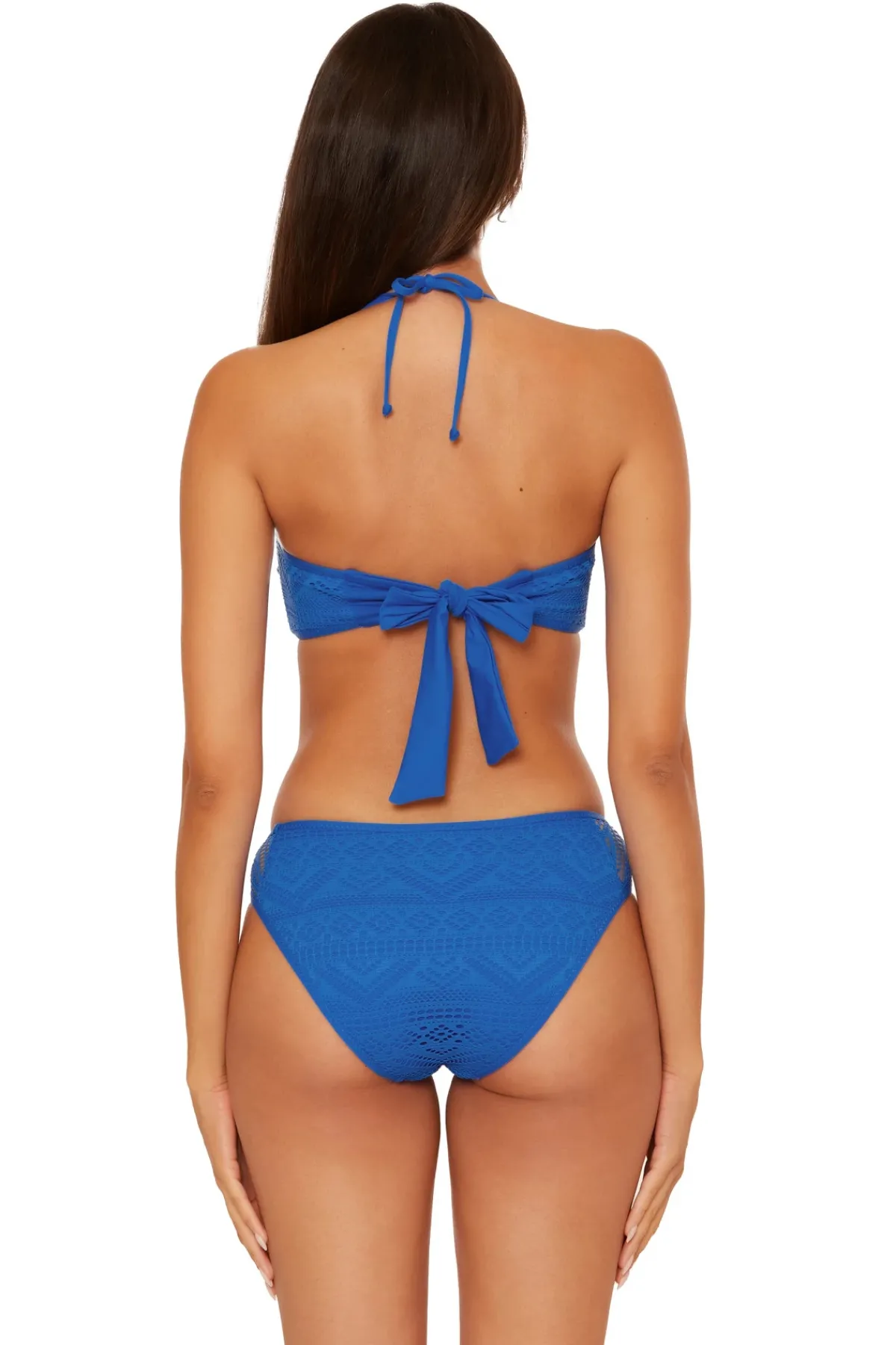 Becca by Rebecca Virtue Halter|Bandeau-Brinley Bandeau Bikini Top