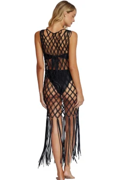 PQ Swim Sundresses-Brynn Beaded Cover Up Dress