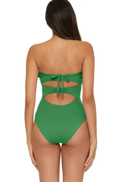 Soluna Halter|Bandeau-Buckle Up One Piece Swimsuit