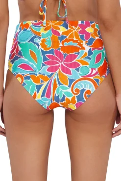 Sunsets High Waist|Bikinis-Capri High Waist Bikini Bottom