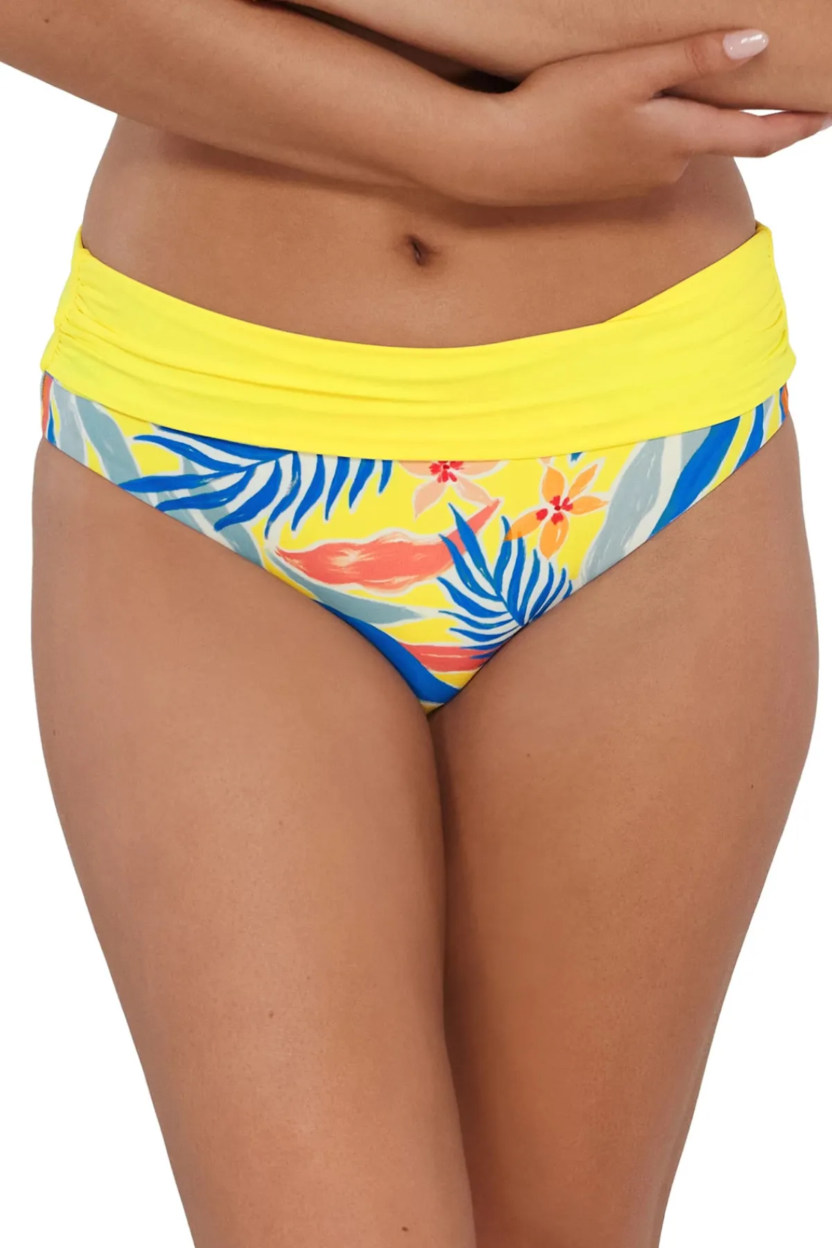 Sunsets High Waist|Bikinis-Capri High Waist Bikini Bottom