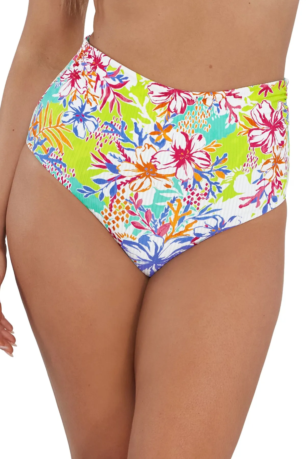 Sunsets High Waist|Bikinis-Capri High Waist Bikini Bottom