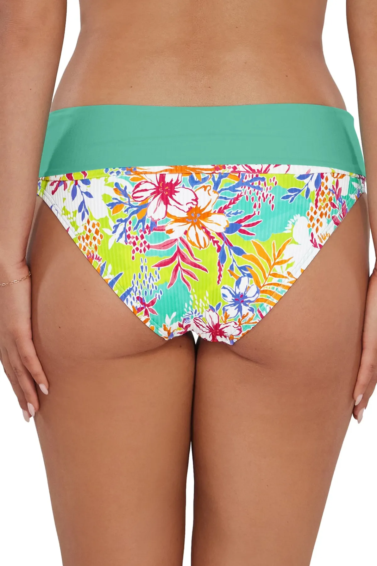 Sunsets High Waist|Bikinis-Capri High Waist Bikini Bottom