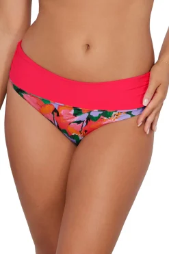 Sunsets High Waist|Bikinis-Capri High Waist Bikini Bottom