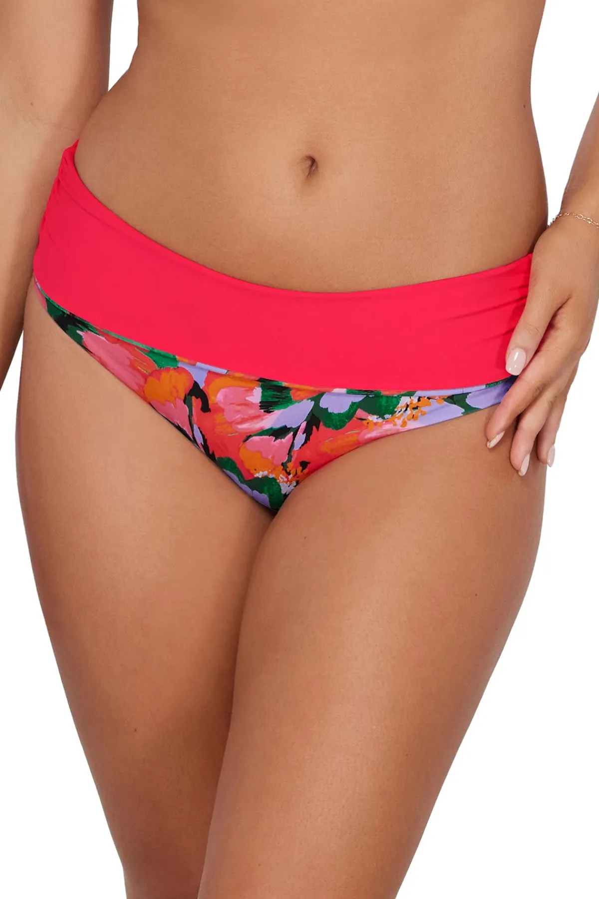 Sunsets High Waist|Bikinis-Capri High Waist Bikini Bottom