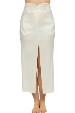 Stillwater Bottoms-Cargo Maxi Skirt