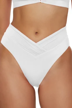 Becca by Rebecca Virtue High Leg|High Waist-Carolina High Waist Bikini Bottom