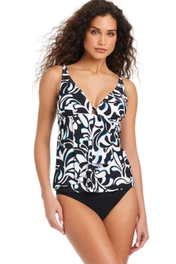 Beyond Control Tank|Tankinis-Cascade Tankini Top