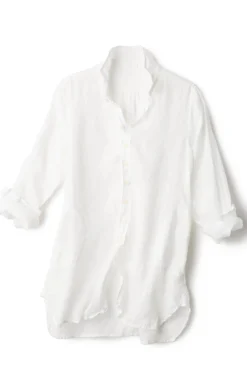 CP Shades Shirt Dresses-Cecelia Button Down Shirt Dress