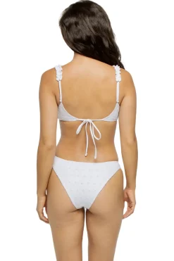 Frankies Bikinis Bikinis-Chapel Underwire Eyelet Bikini Top