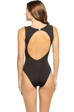 Shan High Neck|One Pieces-Charlie One Piece Swimsuit