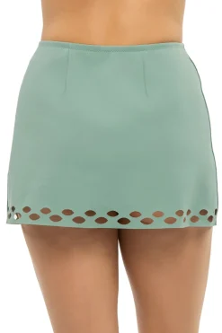 Shan Bottoms-Charlie Rose Mini Skirt