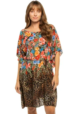 Johnny Was Sundresses-Cheetah Mini Dress