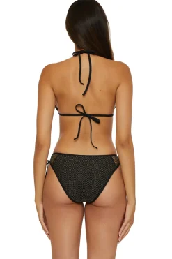 Becca by Rebecca Virtue Triangle|Halter-Cheryl Mesh Triangle Bikini Top