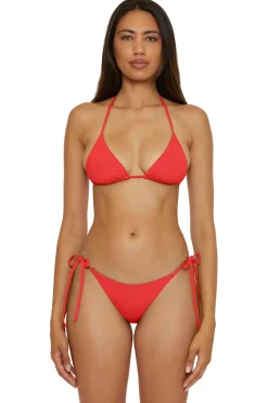 Becca by Rebecca Virtue Triangle|Halter-Cheryl Triangle Bikini Top