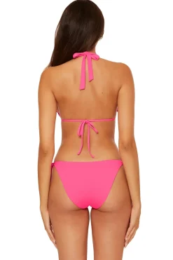 Becca by Rebecca Virtue Triangle|Halter-Cheryl Triangle Bikini Top