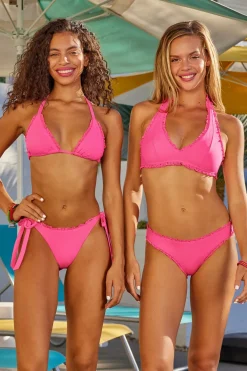 Becca by Rebecca Virtue Triangle|Halter-Cheryl Triangle Bikini Top