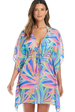 Bleu Rod Beattie Tunics-Chiffon Caftan