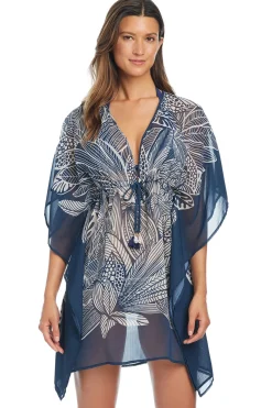 Bleu Rod Beattie Tunics-Chiffon Caftan