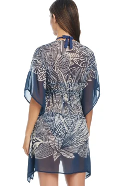 Bleu Rod Beattie Tunics-Chiffon Caftan