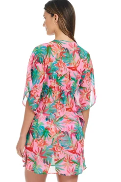 Bleu Rod Beattie Tunics-Chiffon Caftan