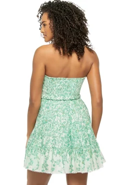 Poupette St Barth Sundresses-Christine Strapless Mini Dress