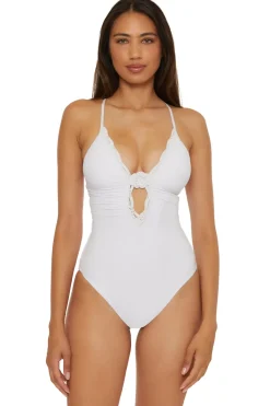 Becca by Rebecca Virtue Plunge|One Pieces-Clare One Piece Swimsuit