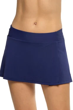 Cabana Life Bottoms-Classic Skirted Hipster Bikini Bottom