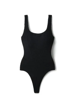 Hunza G Tank|One Pieces-Classic Square Neck One Piece Swimsuit