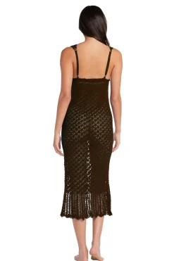 Helen Jon Sundresses-Claudia Crochet Midi Dress