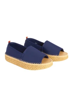 Sea Star Beachwear Footwear-Coastal Platform Water-Friendly Espadrilles