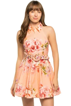 Hemant & Nandita Sundresses-Collared Mini Dress