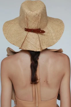 Lola Hats Hats-Commando Raffia Sun Hat